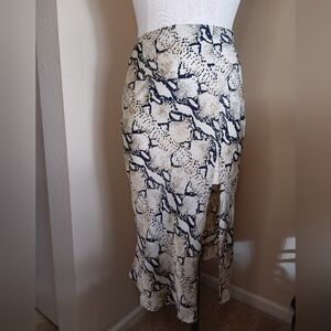 Princess Polly Snakeskin Skirt Size 2